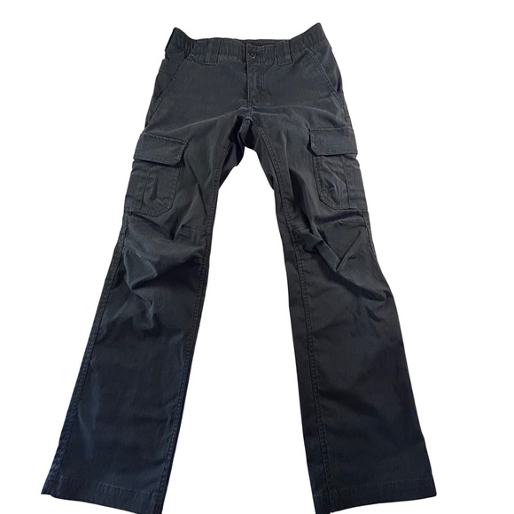 Under Armour Storm1 Tactical Cargo Pants Womens Size 4 Black Combat Outdoor - Picture 1 of 8